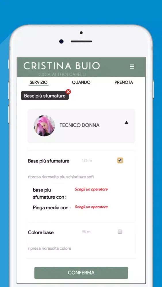 Gioia ai tuoi capelli应用截图