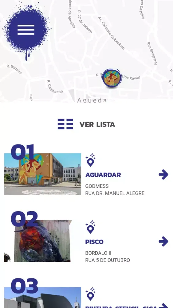 Capturas de pantalla de AgitÁgueda Urban Art