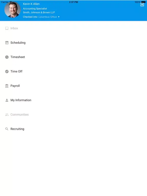 Criterion HCM iPad 應用截圖