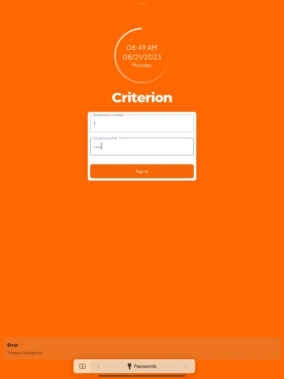Criterion Kiosk iPad  Ekran Görüntüleri