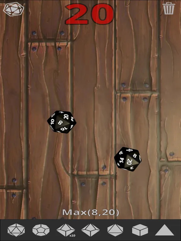RPG Dice by Crit Games iPad 應用截圖