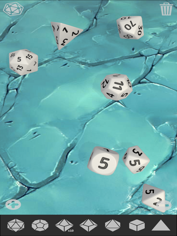 Tangkapan layar RPG Dice by Crit Games iPad 
