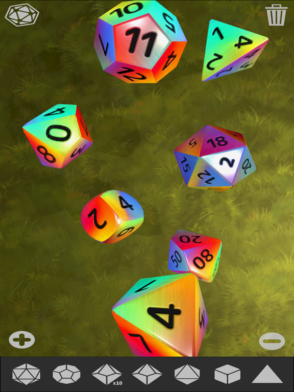 Tangkapan layar RPG Dice by Crit Games iPad 