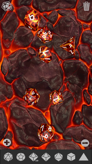 Tangkapan layar RPG Dice by Crit Games
