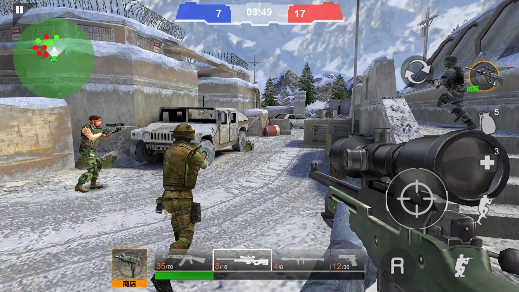 Zrzuty ekranu FPS Counter : PVP Shooter