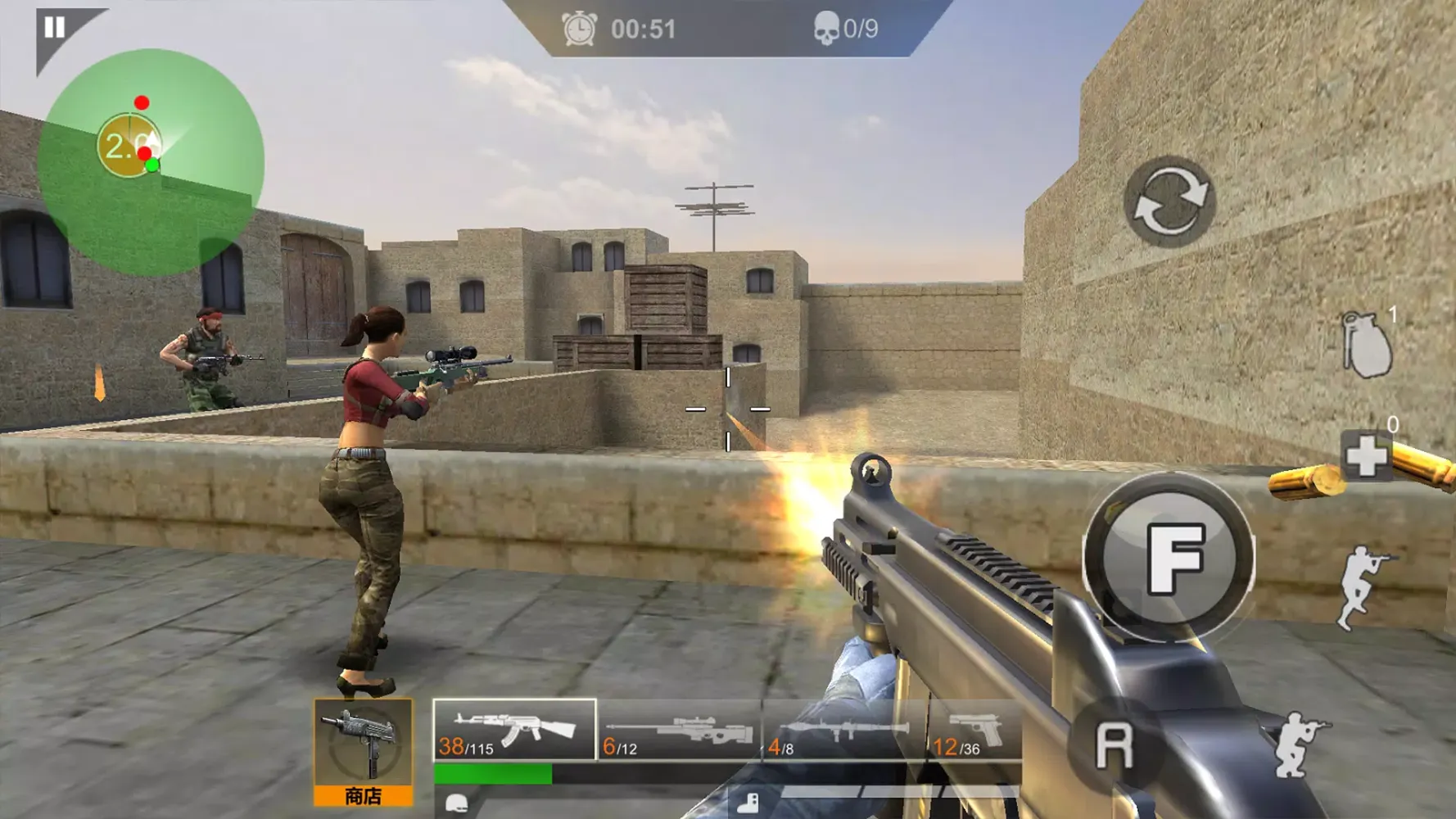 Zrzuty ekranu FPS Counter : PVP Shooter