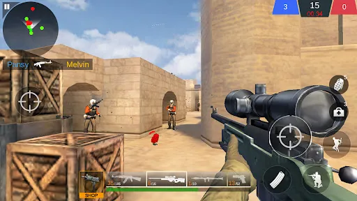 Critical Shooters - Zombie&FPS স্ক্রিনশট