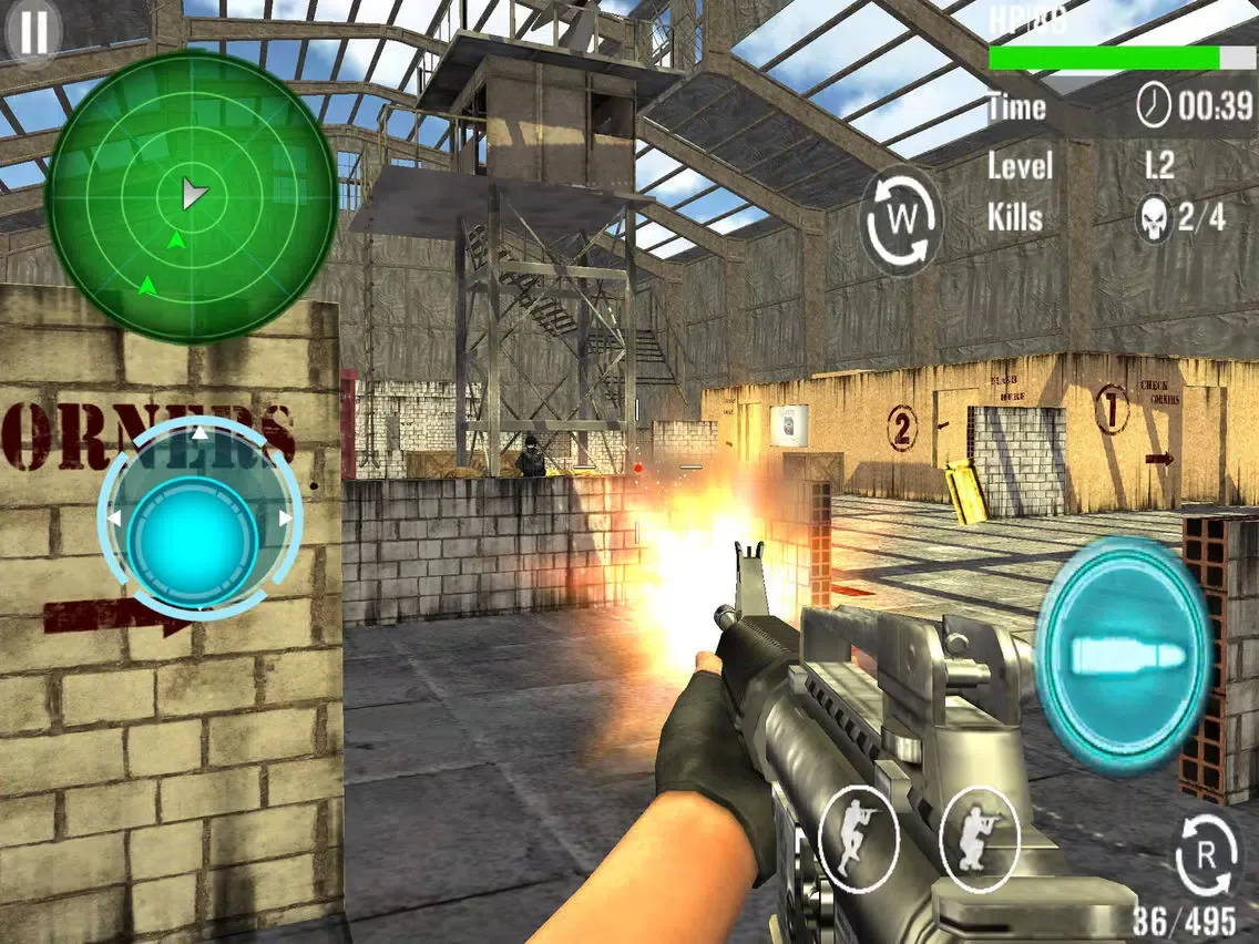 ภาพหน้าจอของ Army Assault Shooter iPad 