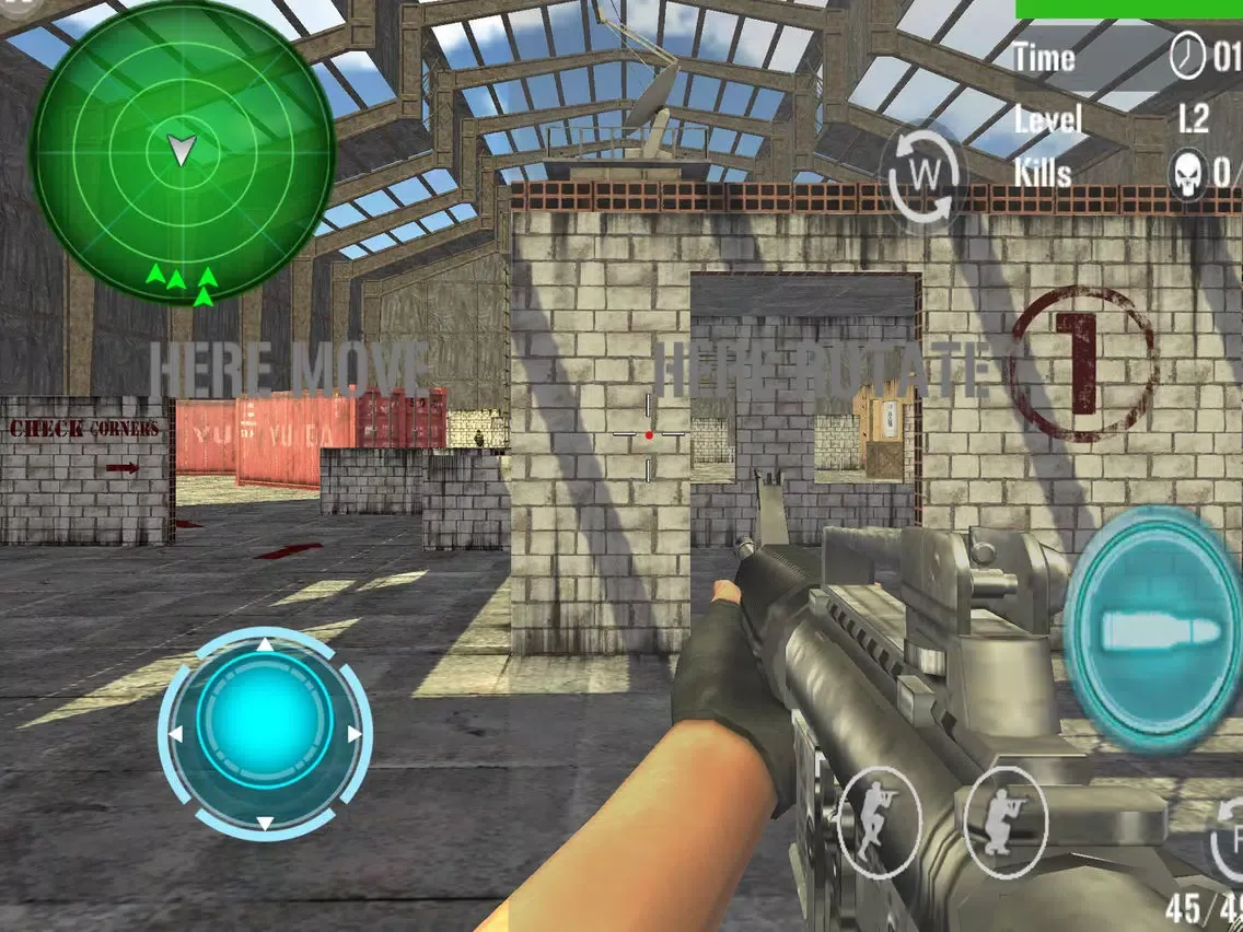 ภาพหน้าจอของ Army Assault Shooter iPad 