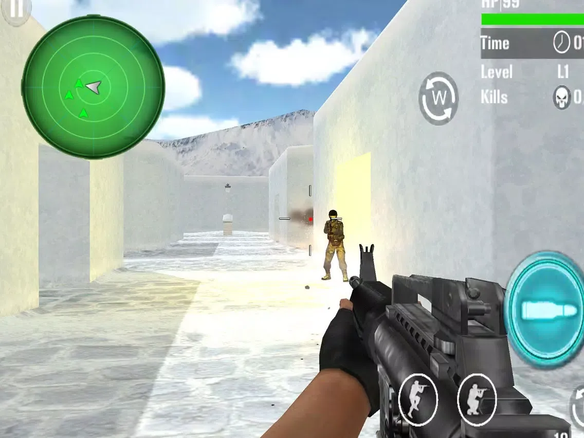 ภาพหน้าจอของ Army Assault Shooter iPad 