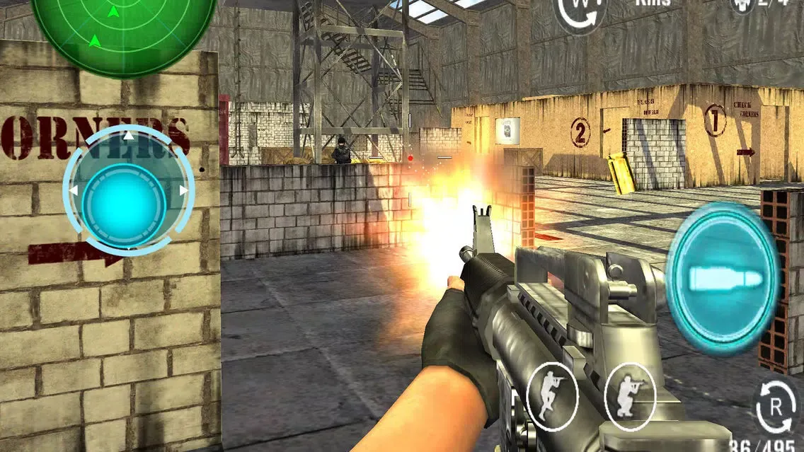ภาพหน้าจอของ Army Assault Shooter