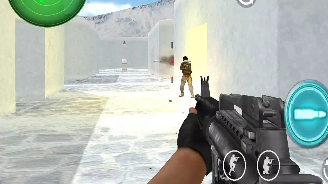 ภาพหน้าจอของ Army Assault Shooter