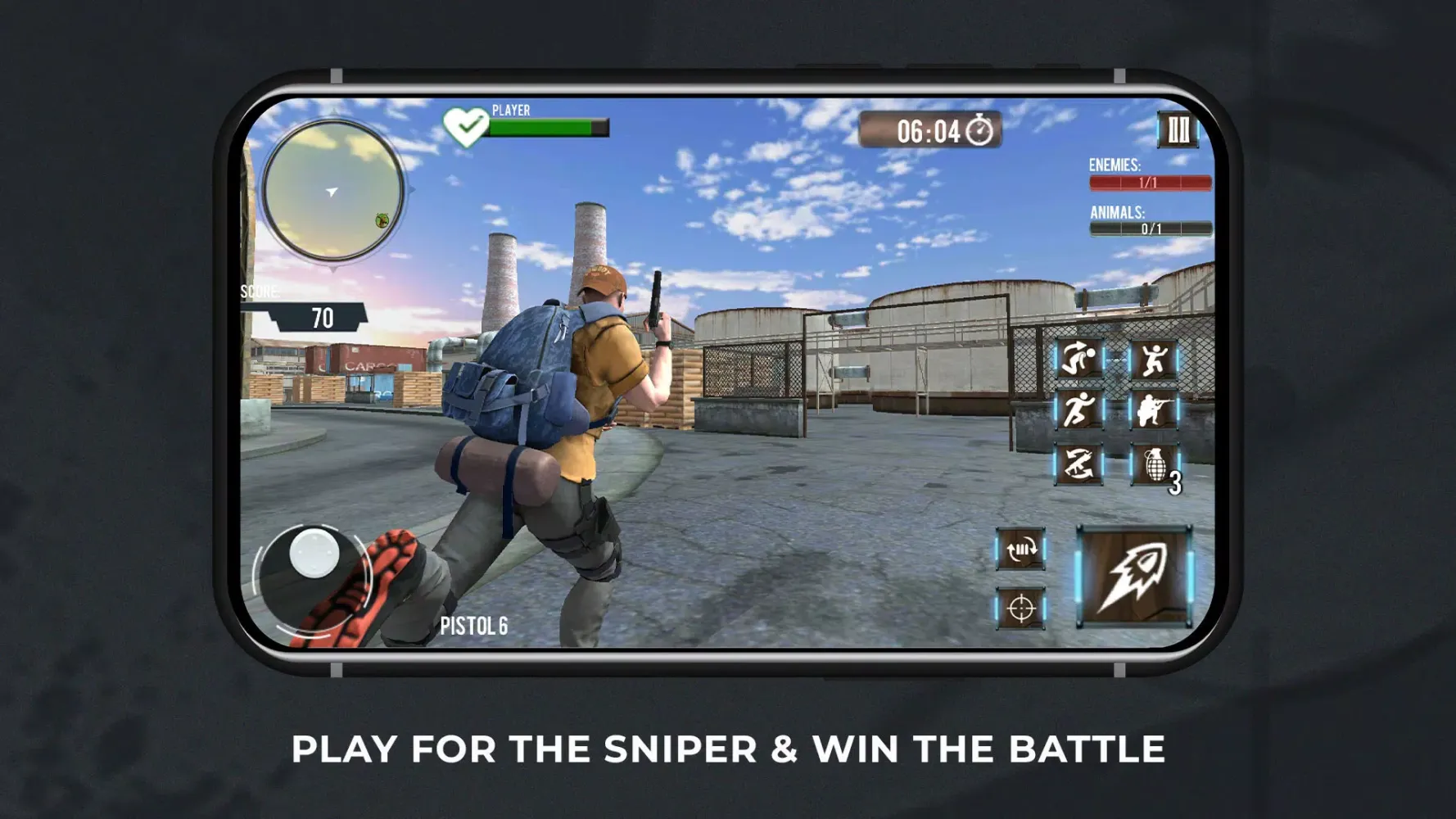Sniper Game Of Commando Strike应用截图