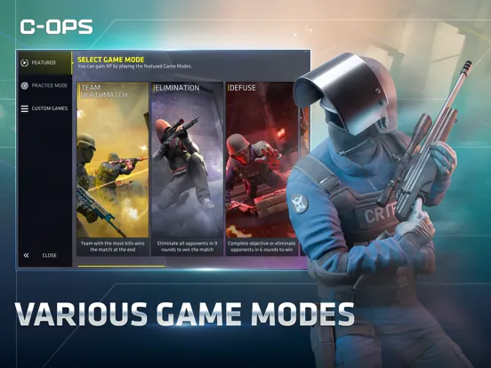 Capturas de pantalla de Critical Ops: Online PvP FPS iPad 