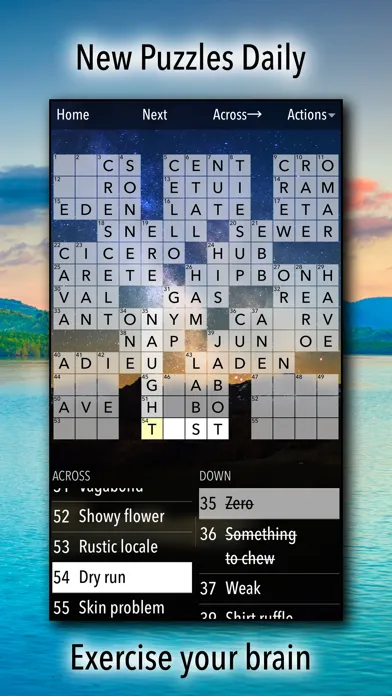 Screenshot di Crossword Puzzles!
