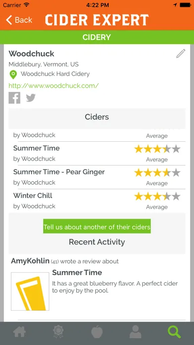 Cider Expert- rate hard cider স্ক্রিনশট