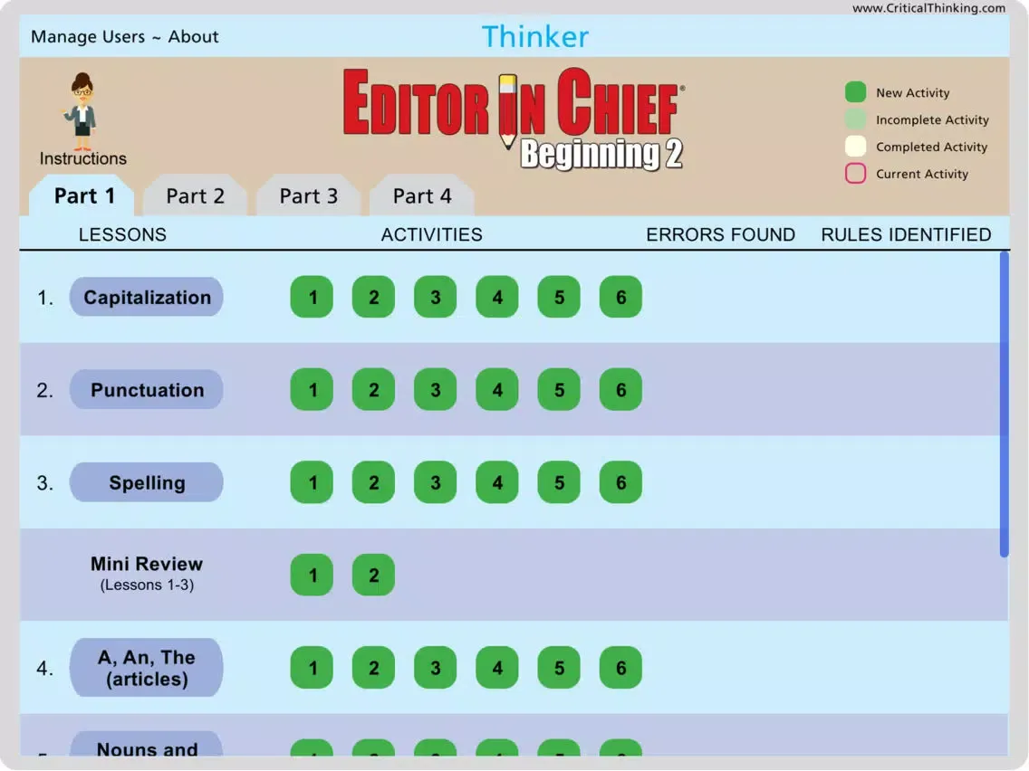 Скриншоты Editor in Chief® Beginning 2 iPad 