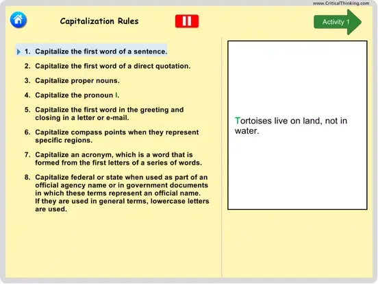 Tangkapan skrin Editor in Chief® Level 1 Lite iPad 