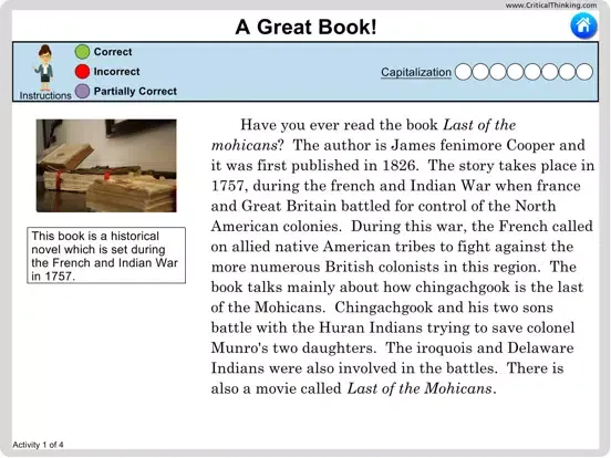 Tangkapan skrin Editor in Chief® Level 1 Lite iPad 