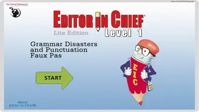 Tangkapan skrin Editor in Chief® Level 1 Lite