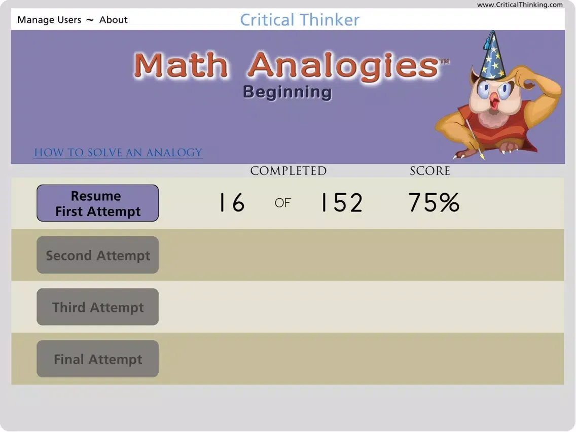 Captures d'écran de Math Analogies™ Beginning iPad 