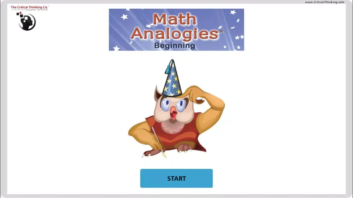 Captures d'écran de Math Analogies™ Beginning