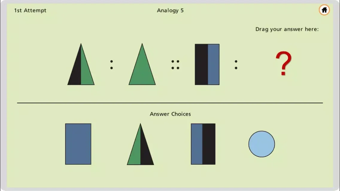 Captures d'écran de Math Analogies™ Beginning
