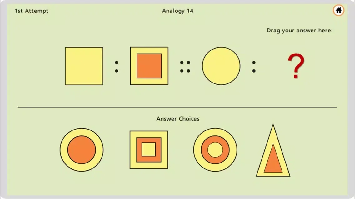 Captures d'écran de Math Analogies™ Beginning