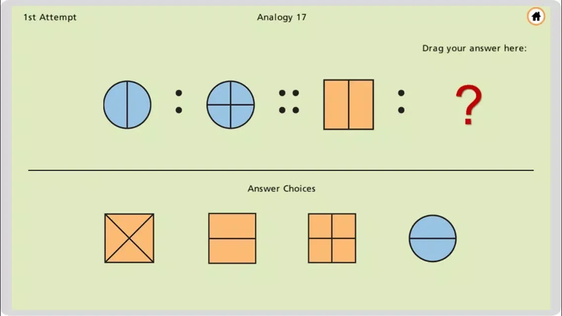 Captures d'écran de Math Analogies™ Beginning