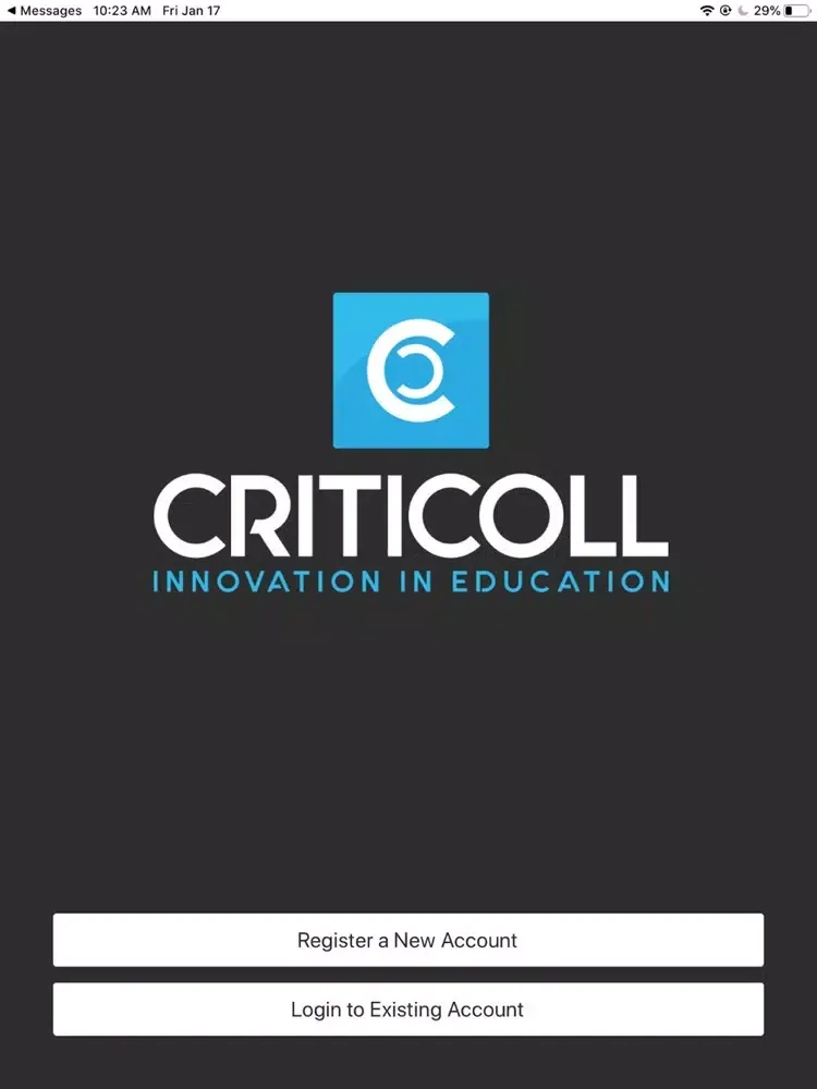 Скриншоты CritiColl iPad 