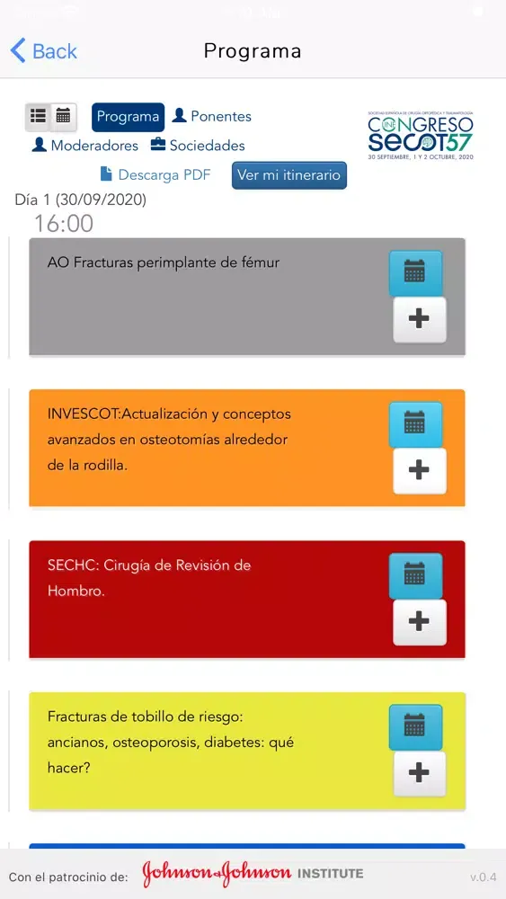 Скриншоты Congreso Secot 57
