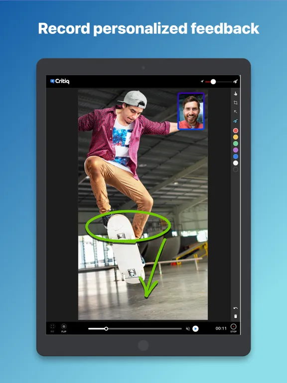 Critiq iPad 应用截图