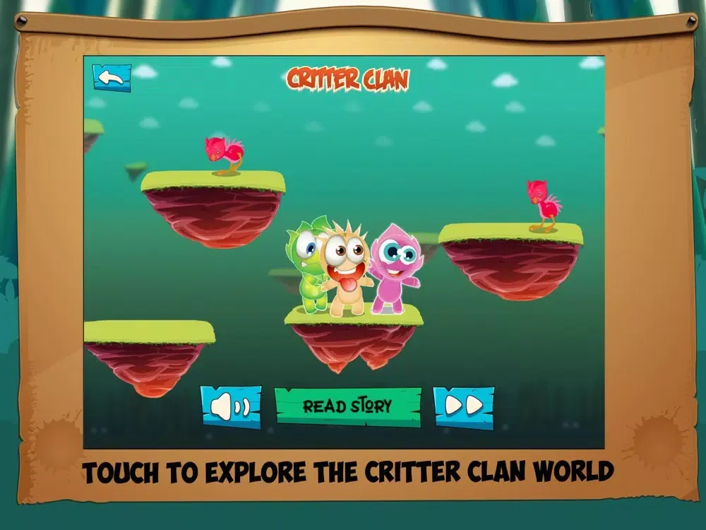 صور Critter Clan Spiderclops Race iPad 