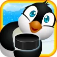 Air Hockey Penguin: Playful Birds on Ice