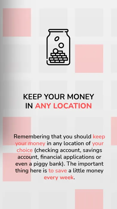 Tangkapan layar 52 Weeks: Save Money