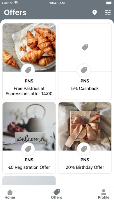 PNS Loyalty Ekran Görüntüleri