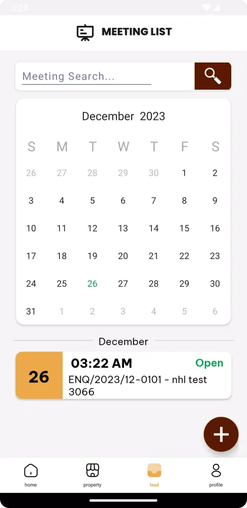 OHP CRM Screenshots