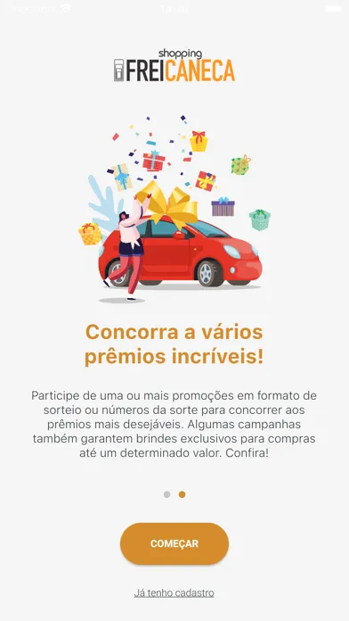 Capturas de tela do Shopping Frei Caneca