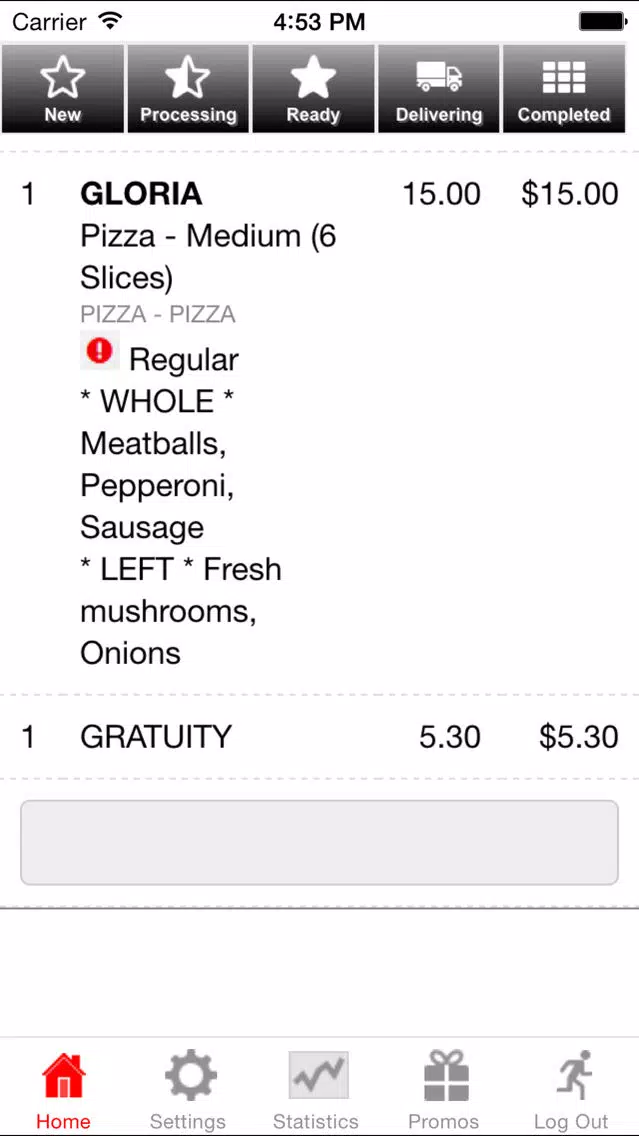 Tasty Alerts Ekran Görüntüleri