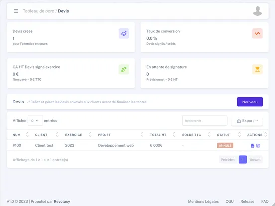 Zrzuty ekranu CRM Lucy iPad 