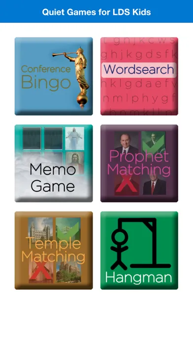 LDS Quiet Games应用截图