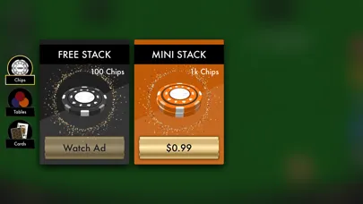 3 Card Poker Table Game Screenshots