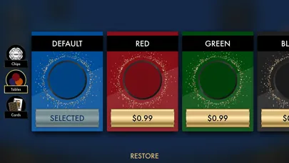 5 Card War Table Game Screenshots