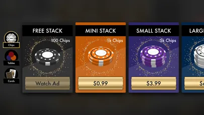 War Poker Table Game Screenshots