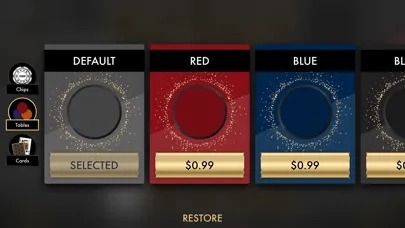 War Poker Table Game Screenshots