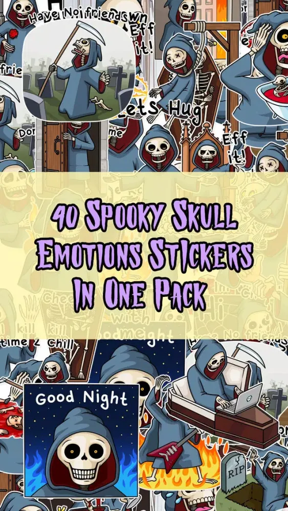 Capturas de tela do Happy Halloween : Spooky Skull