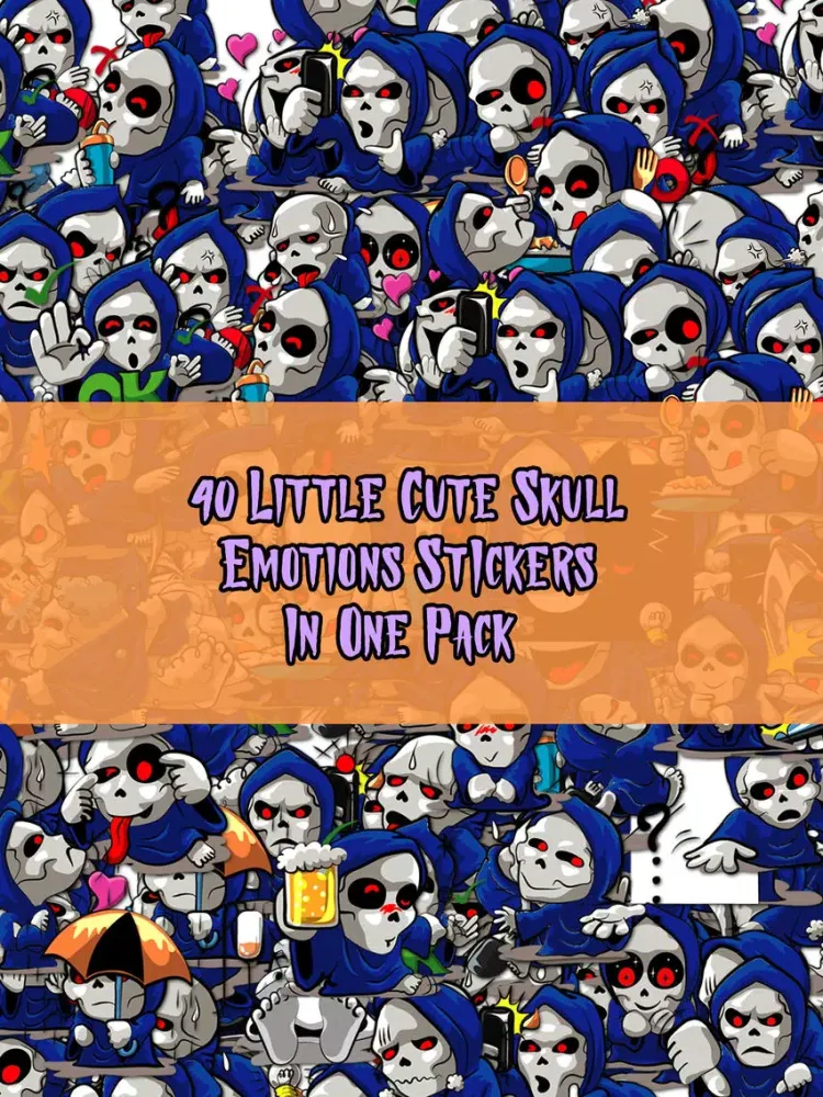 Little Cute Halloween Skull ! iPad  Screenshots