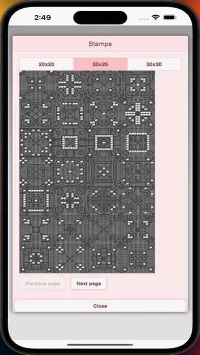 Captures d'écran de Filet Crochet Top Creator