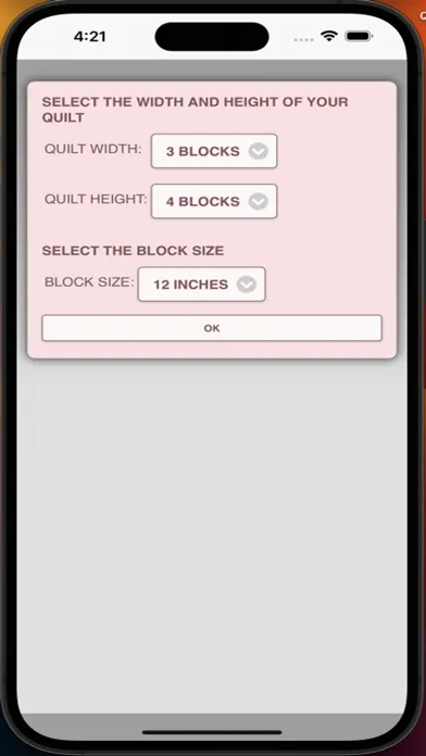 Quilt Pattern Creator应用截图