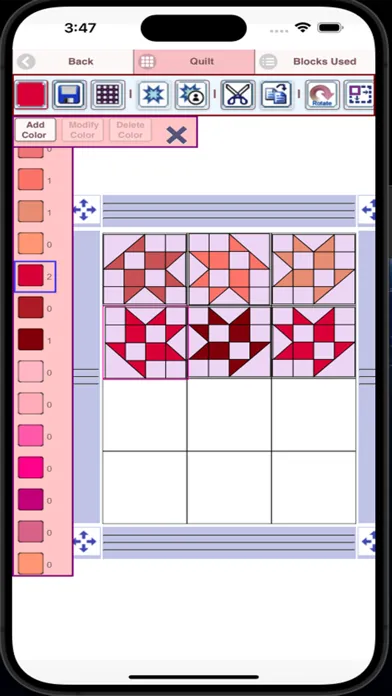 Quilt Pattern Creator应用截图